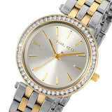  Shop Authentic Michael Kors Darci Silver Dial Two Tone Steel Strap Watch for Women - MK3405 - Luxxuri