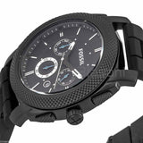  Shop Authentic Fossil Machine Chronograph Black Dial Black Silicone Strap Watch for Men - FS4487 - Luxxuri