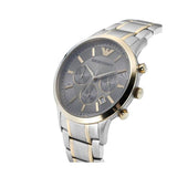  Shop Authentic Emporio Armani Renato Chronograph Quartz Silver Dial Two Tone Steel Strap Watch For Men - AR11076 - Luxxuri