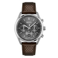  Shop Authentic Hugo Boss Champion Grey Dial Brown Leather Strap Watch for Men - 1513815 - Luxxuri