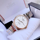  Shop Authentic Tissot T Classic Le Locle Powermatic 80 Silver Dial Two Tone Steel Strap Watch For Men - T006.407.22.036.00 - Luxxuri