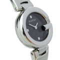  Shop Authentic Gucci Guccissima Black Dial Silver Steel Strap Watch For Women - YA134301 - Luxxuri
