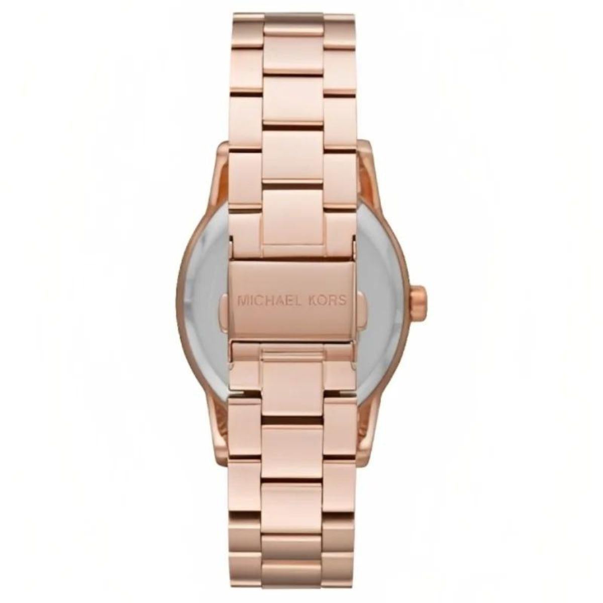  Shop Authentic Michael Kors Sofie Quartz Rose Gold Dial Rose Gold Steel Strap Watch For Women - MK4335 - Luxxuri