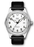  Shop Authentic IWC Pilot's Watch Mark XVIII White Dial Black Leather Strap Watch for Men - IW327002 - Luxxuri
