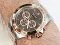  Shop Authentic Hugo Boss Ikon Grey Dial Two Tone Steel Strap Watch for Men - 1513339 - Luxxuri