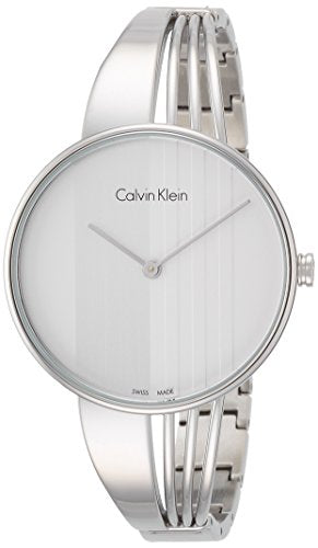  Shop Authentic Calvin Klein Drift Silver Dial Silver Steel Strap Watch for Women - K6S2N116 - Luxxuri