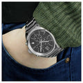  Shop Authentic Calvin Klein Masculine Chronograph Black Dial Silver Steel Strap Watch for Men - K2H27104 - Luxxuri