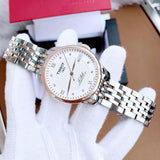  Shop Authentic Tissot T Classic Le Locle Powermatic 80 Silver Dial Two Tone Steel Strap Watch For Men - T006.407.22.036.00 - Luxxuri