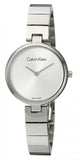  Shop Authentic Calvin Klein Authentic White Dial Silver Steel Strap Watch for Women - K8G23146 - Luxxuri