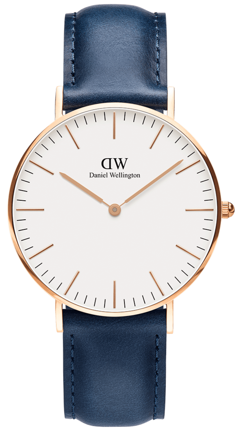  Shop Authentic Daniel Wellington Classic Somerset White Dial Blue Leather Strap Watch For Men - DW00100121 - Luxxuri