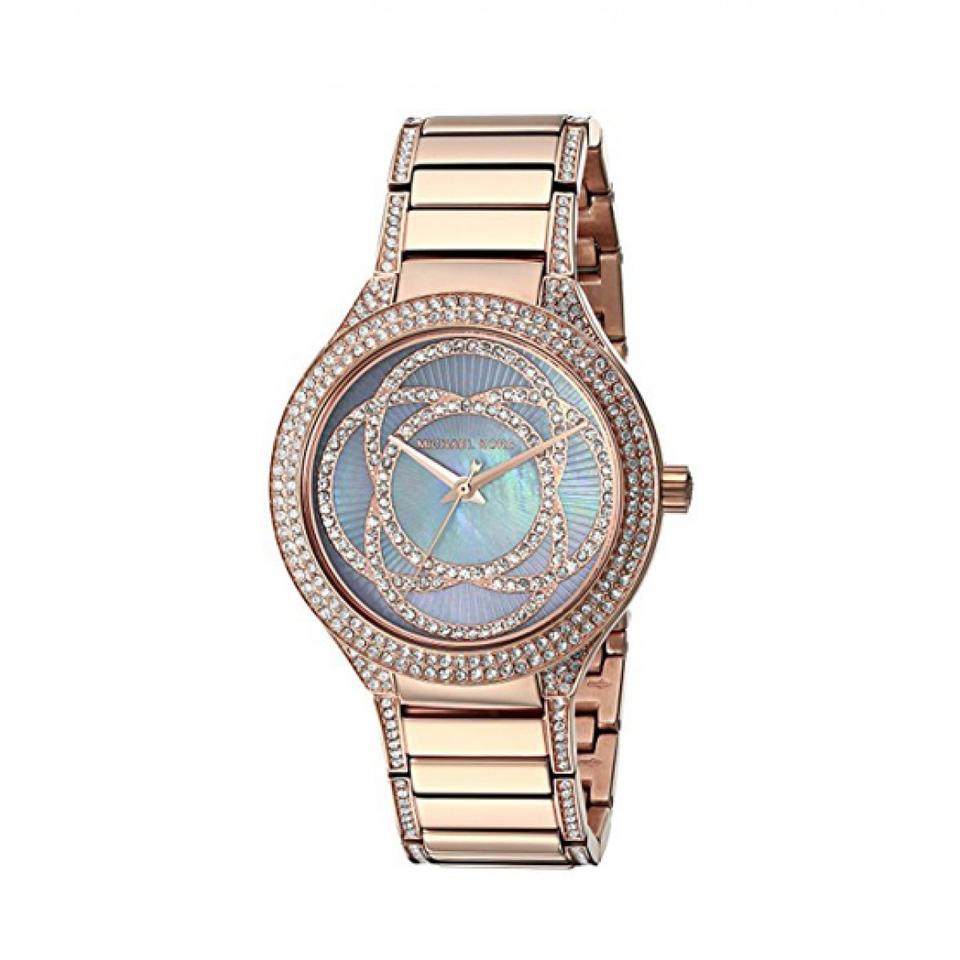  Shop Authentic Michael Kors Kerry Purple Dial Rose Gold Stainless Steel Strap Watch for Women - MK3482 - Luxxuri
