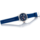  Shop Authentic Hugo Boss Detroit Quartz Blue Dial Blue Silicone Strap Watch For Men - 1550008 - Luxxuri