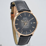  Shop Authentic Mido Commander Automatic Black Dial Black Leather Strap Watch For Men - M021.407.36.411.00 - Luxxuri
