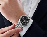  Shop Authentic Tag Heuer Carrera Automatic Chronograph Black Dial Silver Steel Strap Watch for Men - CBK2110.BA0715 - Luxxuri