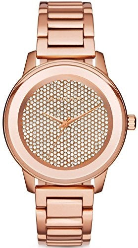  Shop Authentic Michael Kors Kinley Rose Gold Dial Rose Gold Steel Strap Watch for Women - MK6210 - Luxxuri