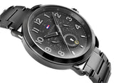  Shop Authentic Tommy Hilfiger Briggs Black Dial Black Steel Strap Watch for Men  - 1791423 - Luxxuri