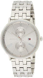  Shop Authentic Tommy Hilfiger Jenna Quartz White Dial Silver Steel Strap Watch for Women - 1782068 - Luxxuri