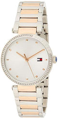  Shop Authentic Tommy Hilfiger Lynn Quartz White Dial Two Tone Steel Strap Watch For Women - 1782236 - Luxxuri