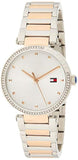  Shop Authentic Tommy Hilfiger Lynn Quartz White Dial Two Tone Steel Strap Watch For Women - 1782236 - Luxxuri