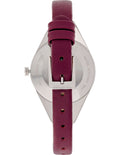  Shop Authentic Calvin Klein Rebel Blue Maroon Dial Maroon Leather Strap Watch for Women - K8P231UN - Luxxuri
