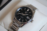  Shop Authentic Tag Heuer Carrera Automatic Black Dial Silver Steel Strap Watch for Men - WAR211A.BA0782 - Luxxuri