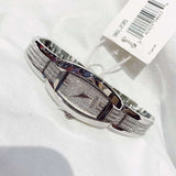  Shop Authentic Bulova Crystal Collection Silver Dial Silver Steel Strap Watch for Women - 96L235 - Luxxuri