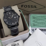  Shop Authentic Fossil The Commuter Brown Dial Black Steel Strap Watch for Men - FS5277 - Luxxuri