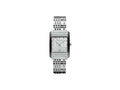 Burberry Heritage Diamond White Dial Silver Stainless Steel Strap Watch for Women - BU1583
