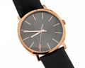  Shop Authentic Calvin Klein Posh Black Dial Black Leather Strap Watch for Men - K8Q316C3 - Luxxuri