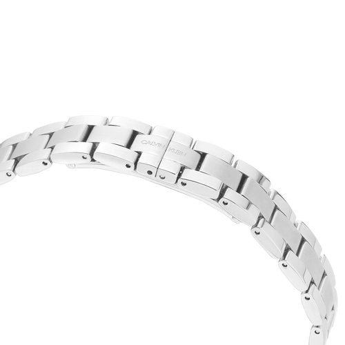  Shop Authentic Calvin Klein Simplicity White Dial Silver Steel Strap Watch for Women - K4323185 - Luxxuri