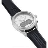  Shop Authentic Maserati Traguardo Chronograph Silver Dial Black Rubber Strap Watch for Men - R8871612012 - Luxxuri