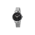  Shop Authentic Calvin Klein Even Black Dial Silver Mesh Bracelet Watch for Women - K7B23121 - Luxxuri