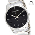  Shop Authentic Calvin Klein City Black Dial Silver Steel Strap Watch for Men - K2G2G14C - Luxxuri