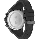 Shop Authentic Hugo Boss Distinct Black Dial Black Rubber Strap Watch for Men - 1513855 - Luxxuri