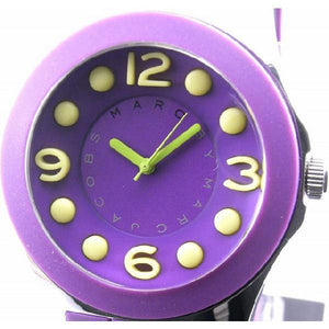  Shop Authentic Marc Jacobs Pelly Purple Dial Purple Silicone Strap Watch for Women - MBM2515 - Luxxuri