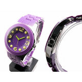  Shop Authentic Marc Jacobs Pelly Purple Dial Purple Silicone Strap Watch for Women - MBM2505 - Luxxuri