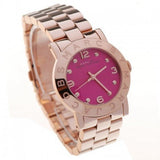  Shop Authentic Marc Jacobs Amy Pink Dial Rose Gold Steel Strap Dial Watch for Women - MBM8625 - Luxxuri