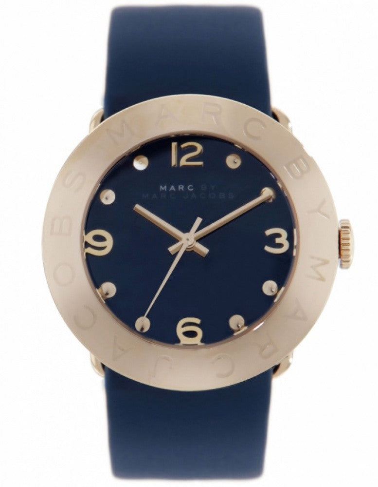  Shop Authentic Marc Jacobs Blade Blue Dial Blue Leather Strap Watch for Women - MBM1224 - Luxxuri