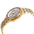  Shop Authentic Bulova Crystal Collection Octova White Dial Gold Steel Strap Watch for Men - 98C126 - Luxxuri