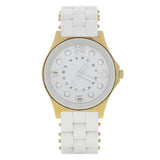  Shop Authentic Marc Jacobs Pelly White Dial White Silicone Strap Watch for Women - MBM2526 - Luxxuri