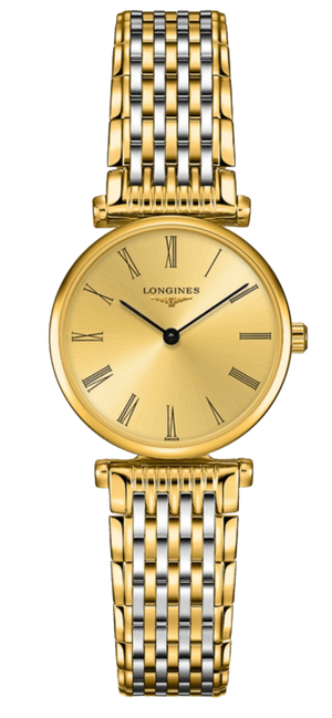  Shop Authentic Longines La Grande Classique de Longines Gold Dial Two Tone Steel Strap Watch for Women - L4.209.2.31.7 - Luxxuri