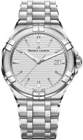  Shop Authentic Maurice Lacroix Aikon Date White Dial Silver Steel Strap Watch for Men - AI1008-SS002-131-1 - Luxxuri