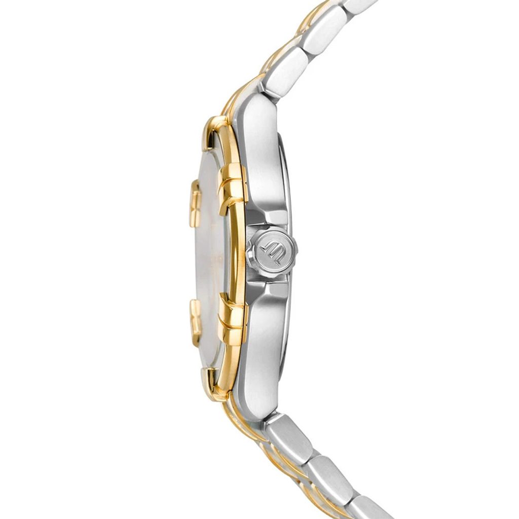  Shop Authentic Maurice Lacroix Aikon Diamonds Mother of Pearl Dial Two Tone Steel Strap Watch for Women - A11006-DY503-171-1 - Luxxuri