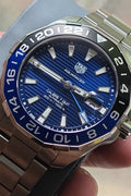  Shop Authentic Tag Heuer Aquaracer Blue Dial Watch for Men - WAY201T.BA0927 - Luxxuri