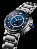  Shop Authentic Maurice Lacroix Fiaba Moonphase Blue Dial Silver Steel Strap Watch for Women - FA1084-SS002-420-1 - Luxxuri