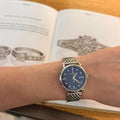  Shop Authentic Maurice Lacroix Eliros Sunbrushed Blue Dial Silver Steel Strap Watch for Women - EL1094-SS002-130-1 - Luxxuri