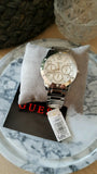  Shop Authentic Guess Confetti Silver Dial Silver Steel Strap Watch for Women - W0778L1 - Luxxuri
