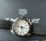  Shop Authentic Tag Heuer Formula 1 Quartz White Dial Black Rubber Strap Watch for Men -  WAZ1111.FT8023 - Luxxuri