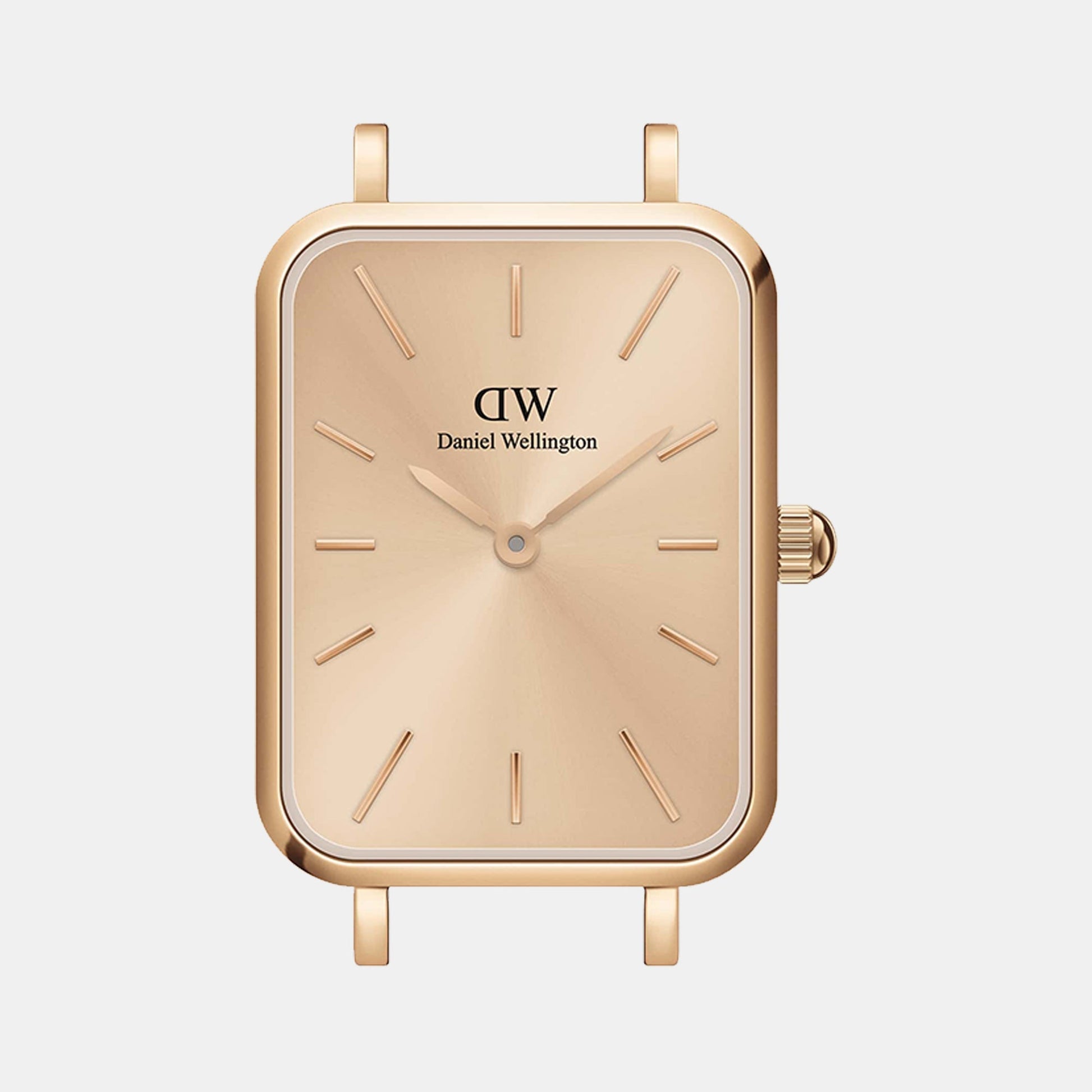  Shop Authentic Daniel Wellington Quadro Unitone Rose Gold Dial Rose Gold Mesh Strap Watch For Women - DW00100484 - Luxxuri