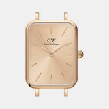  Shop Authentic Daniel Wellington Quadro Unitone Rose Gold Dial Rose Gold Mesh Strap Watch For Women - DW00100484 - Luxxuri